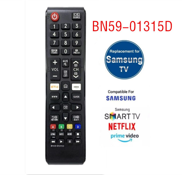 Samsung%204K%20Smart%20Remote%20Control%20BN59-01315D%20is%20compatible%20with%20UA43RU7100W,%20UA50TU7000,%20UA50RU7100W,%20and%20UA55RU7100W.%2032%2040%2043%2049%2050%2055%2058%2059%2065%2075%20inches%20United%20Nations%20series%20-%20Image%202