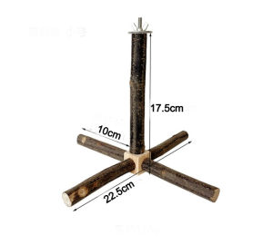 🇸🇬 Multifunctional Bird Perch: Natural Molar Stand for Beak and Claw Health