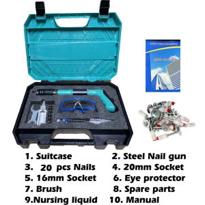MAKITA Nail Gun Pistol Paku Baja Manual Rivet Tufting Nail Gun Beton/ Paku Tembak Manual