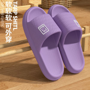 [Free Shipping] Eva Slippers For Men Summer Outdoor Wear Thick-Soled Home Indoor Bathroom Non-Slip CoupleS Home Sandals