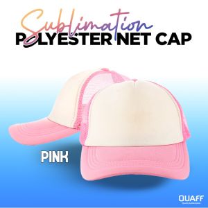 Easyprint (1 - Piece) Sublimation Printable Polyester Net Cap & Sun Visor Cap for Fashion Sports ( Sumbrero )