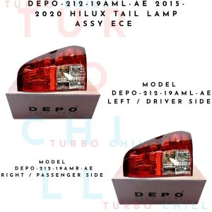 DEPO-212-19AM-AE 2015-2020 HILUX TAIL LAMP ASSY ECE
