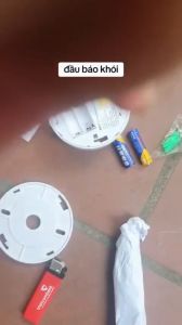 Chuông báo cháy báo khói không dây báo cháy tự động cảm biến khói dùng pin độ nhạy cao còi báo cháy độc lập fo Lựa chọn chất lượng