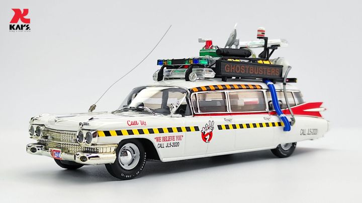 GHOSTBUSTERS (HOTWHEELS) ECTO 1A 1/43 | Lazada.co.th