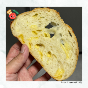 💯Natural Yeast Basic Sourdough with Cheese (E1R3)
