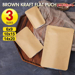 100pcs Brown Kraft Flat Pouch Aluminum Foil Coffee Drip Bag Single Packaging Dripper Filter Bags Mr Coffee Filters - Lazada