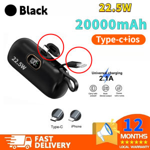 20000mAh Mini Powerbank Fast Charging Capsule Powerbank 10W Portable External Battery Wireless Power Banks 充电宝