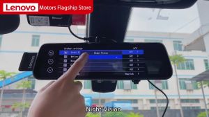 LENOVO V7/V7 PLUS/M8 PRO 1080P Dash cam Dual Lens FHD IPS TOUCH SCREEN 10 IPS DVR dashcam for car【Fast Delivery】