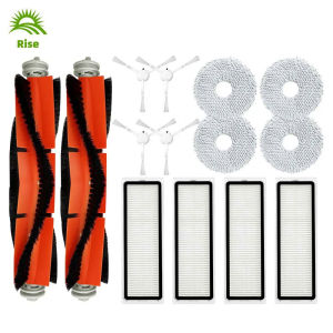 For Xiaomi Robot Vacuum S10 Plus S10+ B105 Spare Parts Accessories Main Side Brush Hepa Filter Mop Rag Cloth