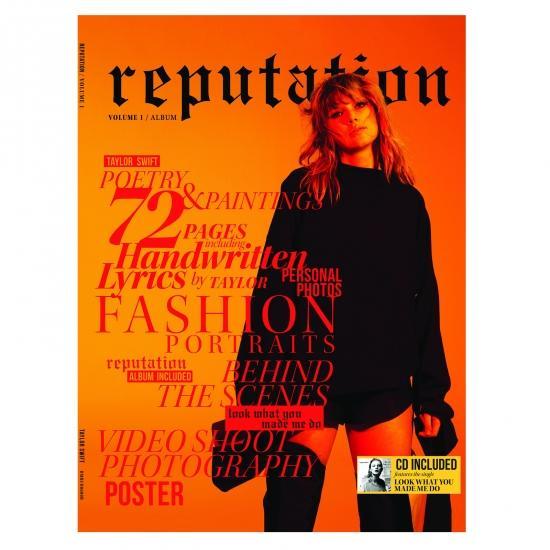 TAYLOR SWIFT - REPUTATION Magazine Volume 1 and 2 (Target 