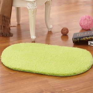 Yourun 40*60cm Non Slip Water Absorption Coral Fleece For Shower Room Toilet Bathtub Floor Carpet Bathroom Rugs Bath Mat Doormat