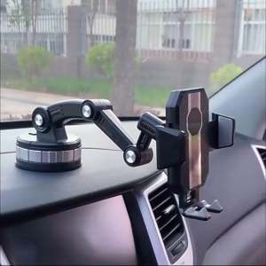 ที่วางโทรศัพท์ในรถ หมุนได้ 360 องศา ปรับได้3ระดับ ติดได้ทั้งหน้าคอนโซลและกระจกรถ ที่วางโทรศัพท์ในรถยนต์
