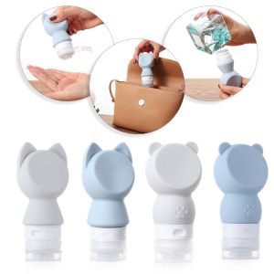 YUDESHUI  Shampoo Holder Empty Makeup Tool Lotion Cream Packing Spray Bottle Silicone Refillable Bottle Travel Kit