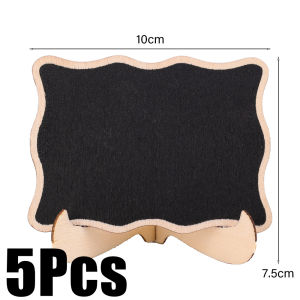 【On Sale】10Pcs Mini Desktop Sign Price Tag Clip Small Blackboard Plastic Party Display Home Board