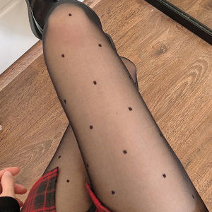 🧦KAK SHOPZ🧦ถุงน่องสีขาวใหม่ เลกกิ้งแฟชั่นลายผีเสื้อสีดำบางสไตล์โฟร์ซีซั่น สินค้าพร้อมส่ง