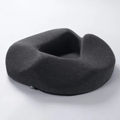 Donut Pillow Hemorrhoid Seat Cushion for Office Chair Premium Memory Foam Chair Cushion Orthopedic Pain Relief Tailbone Coccyx Prostate Postpartum Pregnancy & After Surgery Sitting Relief - Support Pillow for Office Car Home and Wheelchair