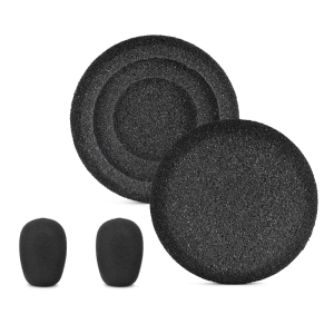 Replacement Ear Cushions Microphone Foam Windscreen for Evolve20 20se 30 Headphone Earpads For Enhances Sound Isolation