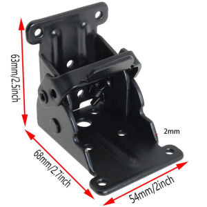 90 Degrees Locking Folding Hinge Chair Leg Bracket Self-Locking Hinge For Worktables Beds Tables Folding Leg Dropship
