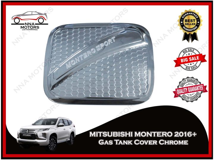 MITSUBISHI MONTERO 2016+ Gas Tank Cover Chrome Outside Garnish Lazada PH