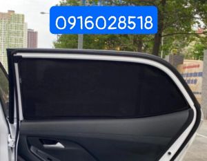 Rèm che nắng ô tô NAM CHÂM Ford Ranger 2022 2023 Combo 4 tấm chắn nắng ô tô chuẩn Form theo xe loại dày