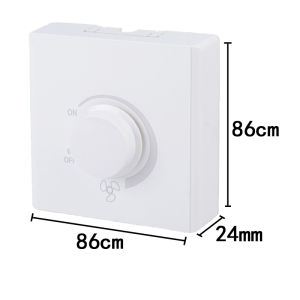 220V 10A Ceiling Fan Wall Switch 86 Type Ceiling Fan Stepless Speed Controller