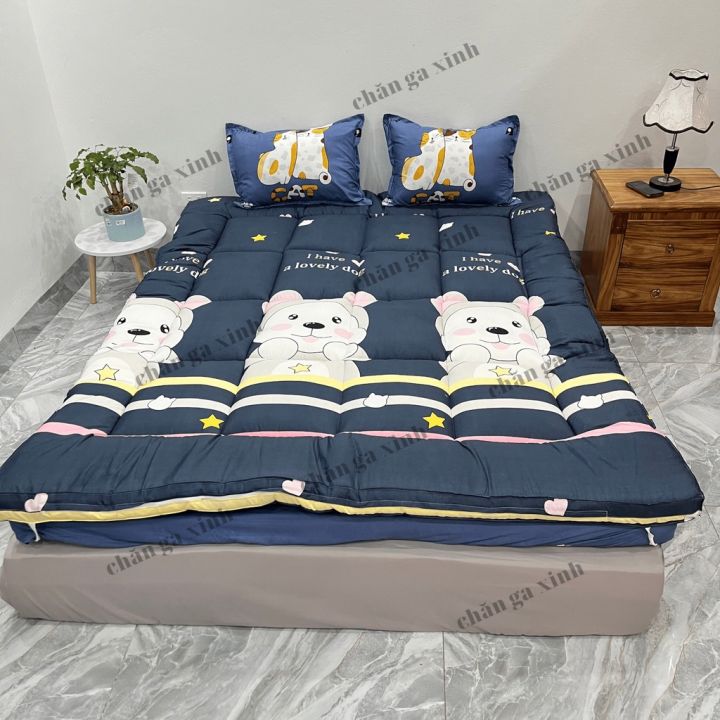 Nệm topper cao cấp mềm mại êm ái đệm topper có chun bo góc đủ size được ...