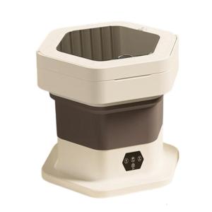 Nhỏ gấp máy giặt dễ dàng để thực hiện quần áo nhỏ Máy giặt tiết kiệm không gian máy giặt cho cắm trại hoặc căn hộ sống