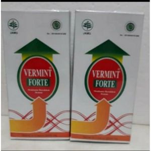 VERMINT FORTE KAPSUL EKSTRAK CACING OBAT DEMAM TIPES TYPUS