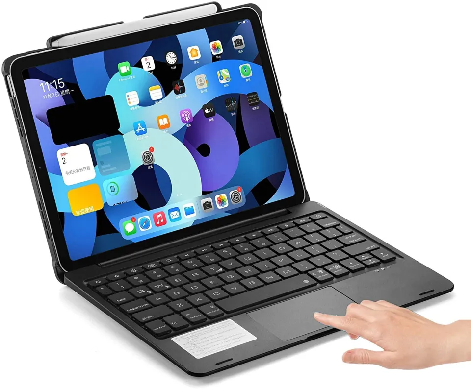 Touchpad Keyboard Case for New iPad Air 2021 or iPad Air