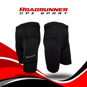 Shorts Olahraga Pria CPX Sport Tahan Angin Warna Light Black Spandeks Elastis dengan Saku untuk Running - Ukuran M/XXL