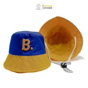 Topi Bucket Anak Perempuan Laki Laki Bordir Inisial Alfabet A sampai Z