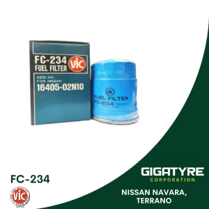 GIGATYRE - FC-234 VIC Fuel Filter – For Nissan TD27 Safari / Terrano Diesel Engine