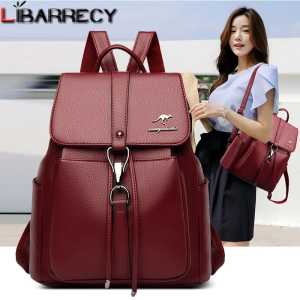 Tas Ransel Kulit Wanita Polos Tas Sekolah Untuk Remaja Perempuan Tas Buku Wanita Tas Ransel Wanita Trendi Tas Ransel Perjalanan Cewek Ransel Sekolah Terbaru