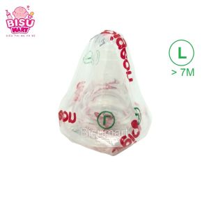 Núm Vú cổ hẹp Silicone Siêu Mềm Pi.geon (Đủ Size)