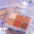 Bảng Phấn Mắt Odbo Tone Nâu Tây OD276 odbo Signature Eyeshadow Palette 4.8g Bảng Màu Mắt Tông Nâu Trà Sữa. 