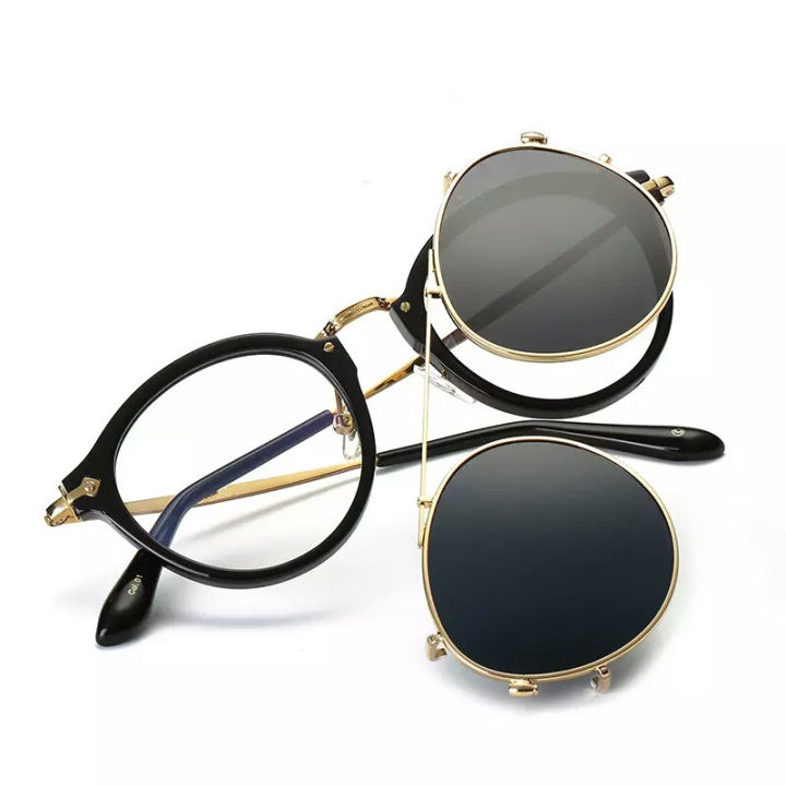 Fashion Round Glasses Clear Frame Women Spectacle Myopia Glasses