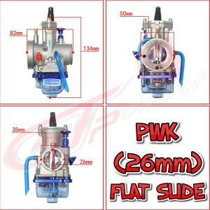 Keihin Sudco Racing Carburator Flat Carb PWK 24mm / 26mm / 28mm / 30mm / 34mm Made in Japan