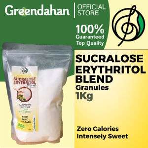 Greendahan Sucralose Erythritol Blend Granules 2x Sweetness 1 kg- Zero Calorie SweetenerNO MALTODEXTRIN