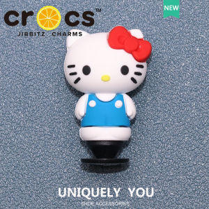 Jibbitz cross charm hello  3D Shoe Buckle Three-Dimensional Cute KT Fashion Shoes Accessories