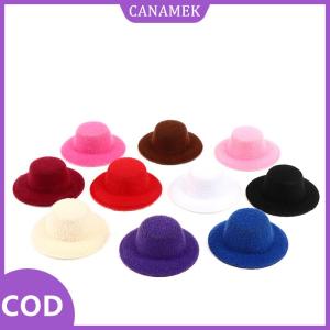 CANAMEK✨ 5 chiếc 1:12 búp bê thu nhỏ Mũ búp bê mini phụ kiện nhà búp bê
