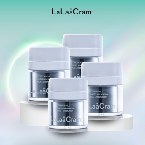 LaLaaCram Pack of 4 - Youth-Full Advanced Skin Renewal Serum + Moisturizer