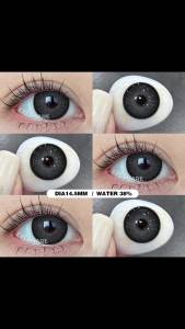 Softlens Gray Lensa kontak SAHARA 1Pasang Softlens Normal Hitam Coklat Lensa kontak softlens diameter 14.5mm