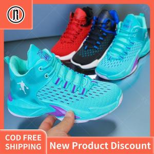 Basketball shoes Men Korean sneakers shoes for basketball big size braided hight-top Men Sneakers Sports Shoes Anti slip and wear-resistant