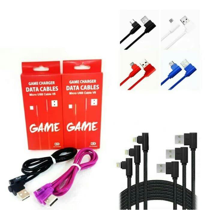 Kabel Charger Gamer Micro Usb Kabel Data Gaming Fast Charging Nyaman