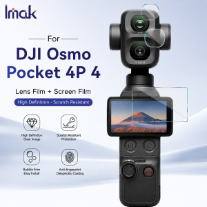 Tempered Glass For DJI Osmo Pocket 4P 4 Protector Film 9H Hardness HD Clear Anti Fingerprint FM0024