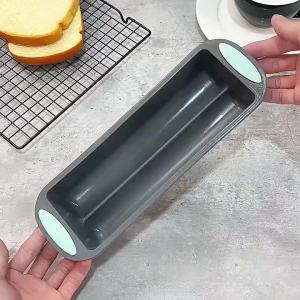 แม่พิมพ์ขนมปังซิลิโคนสองสีจากโรงงาน ทนความร้อนสูง ชุดถาดอบขนมปังมูส ตะกร้าหมักระบายอากาศ [ จัดส่งฟรี ]