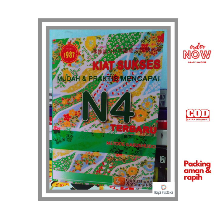 Bisa COD] Buku Bahasa Jepang - Kiat Sukses Mudah dan Praktis