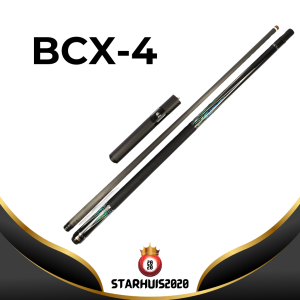 Stik Biliard BULL Carbon BCX Series Stik Carbon Leather GRIP 12.5mm Free Joint Protector & Extension