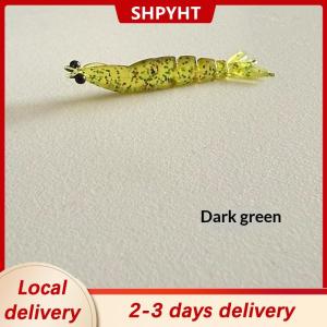 [COD] Ship within 24 hours 20PCS Mini Soft Worm Shrimp Fishing Lure 0.4g 40mm Artificial Baits Bass Silicone Fishing Tackle
