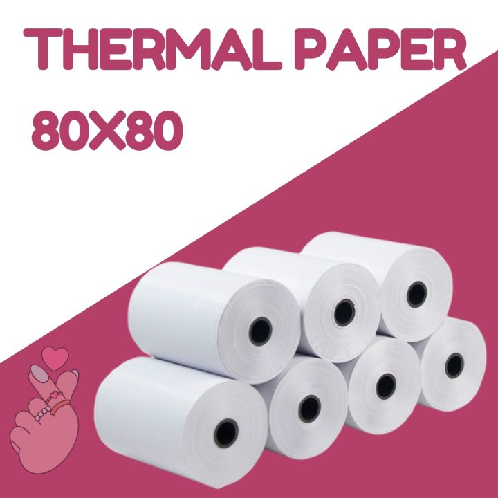 Thermal Paper 80MM x 80MM used for POS 80MM Thermal Printer Roll Pos ...